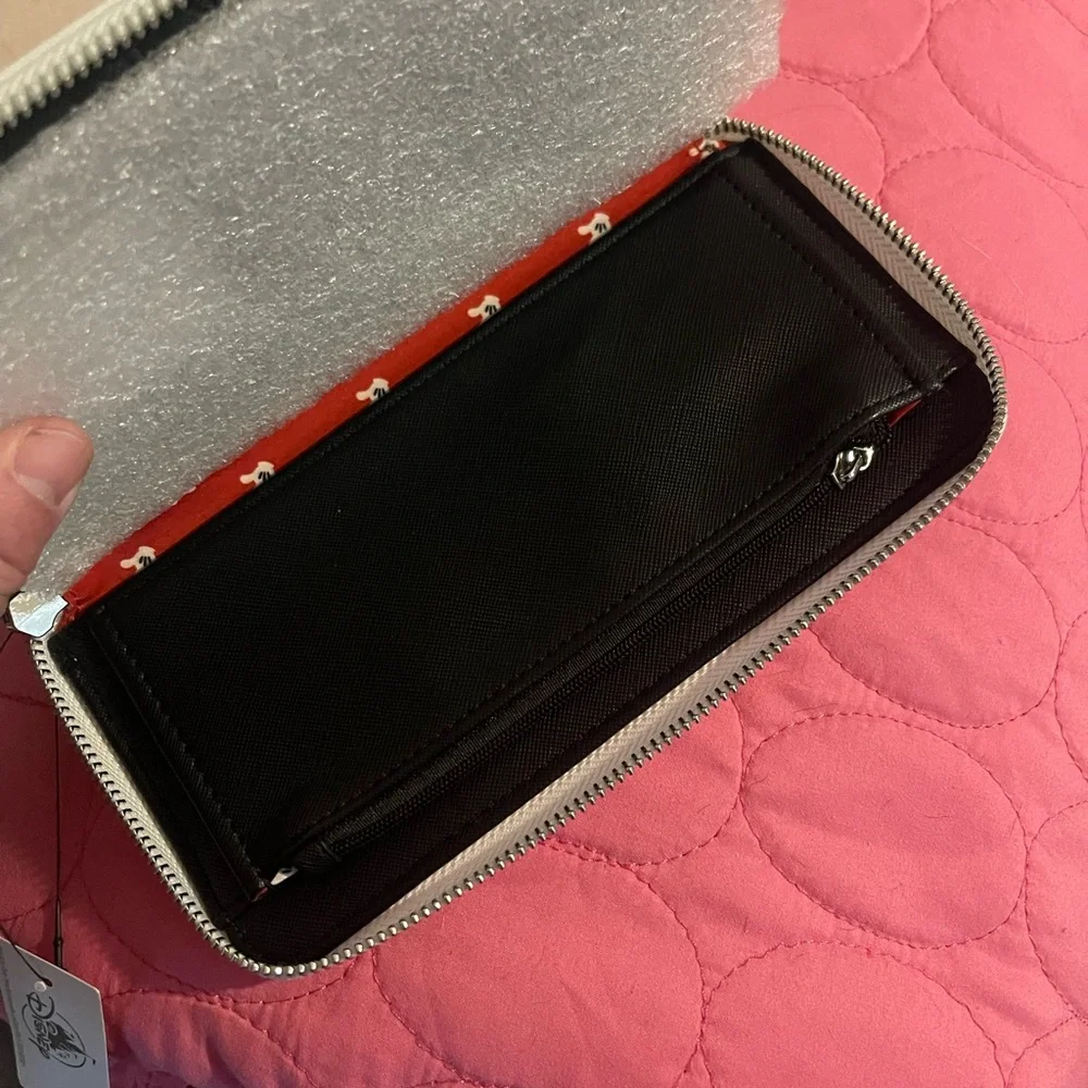 Loungefly Disney Parks Mickey Mouse Black and White Wallet - Picture 8 of 12